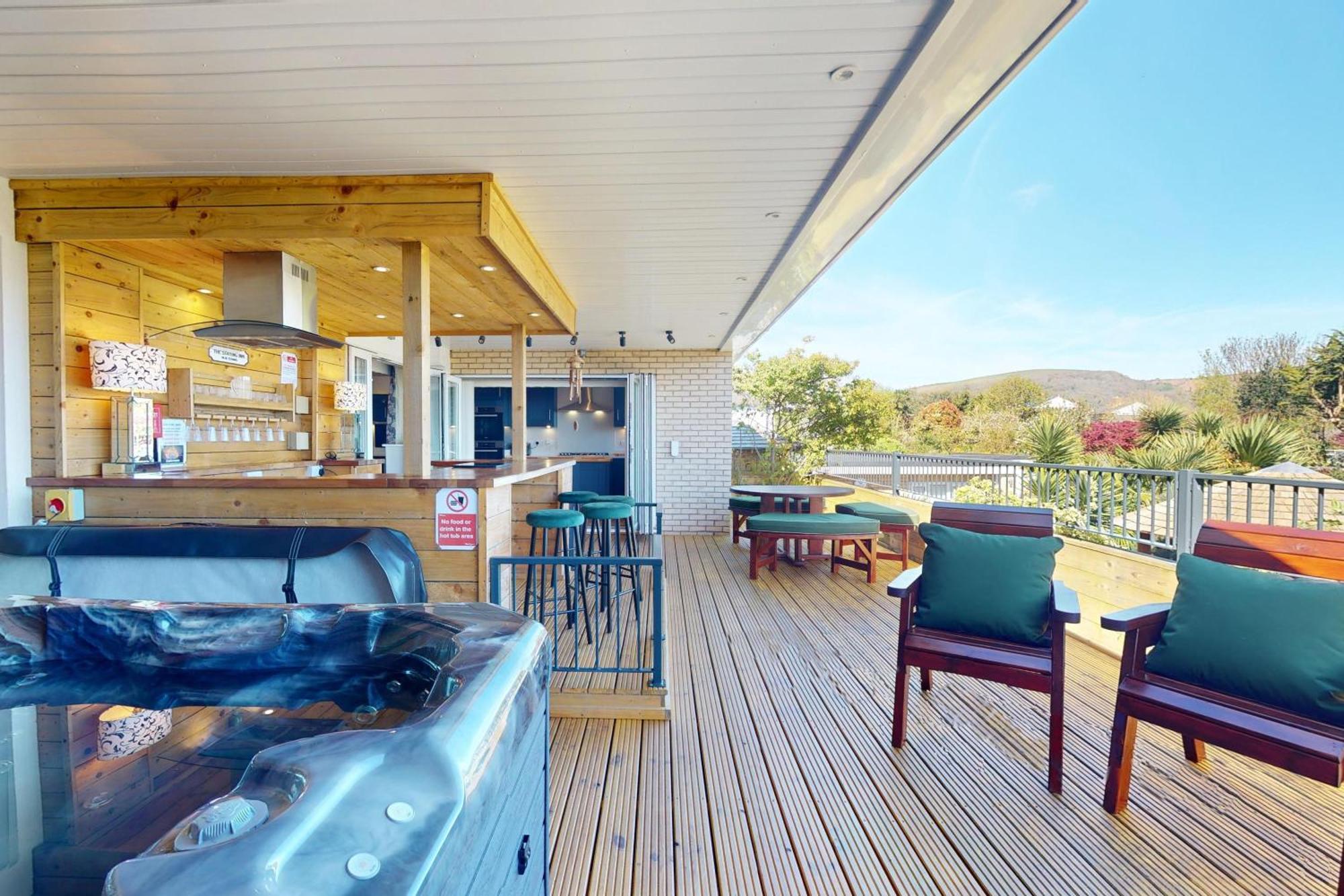 Villa Blue Cedars Minehead Exterior foto